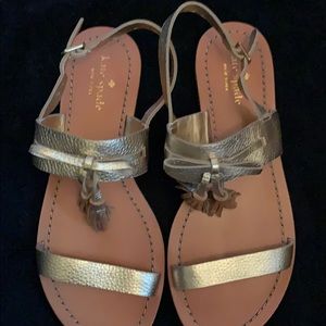 Kate Spade Carlita Gold Sandal
